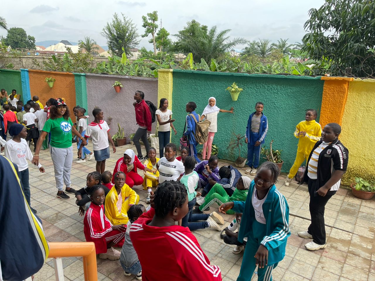 Students in classroom